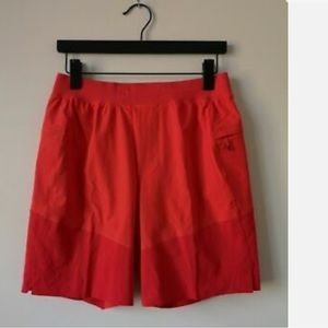 NWT - Lululemon - Men's Train to Beach Short 8" - Color: Red CRNR/LURD - Size: M